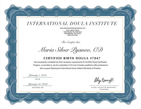 Certification