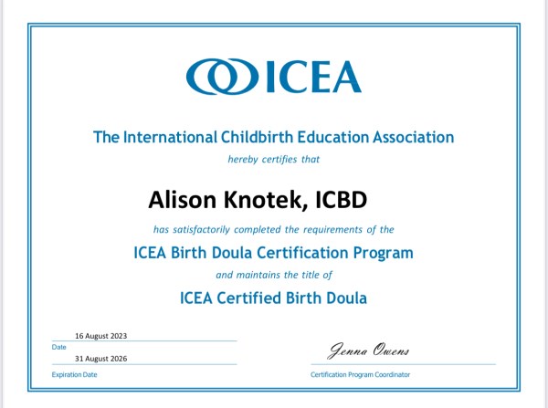 Certification