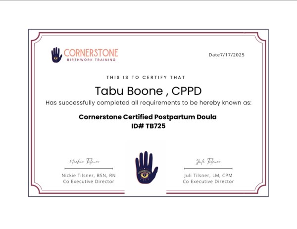Certification