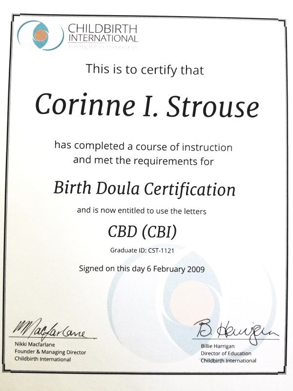 Certification