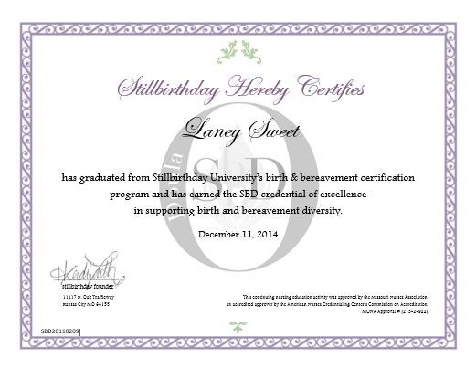 Certification