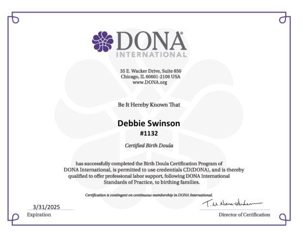 Certification