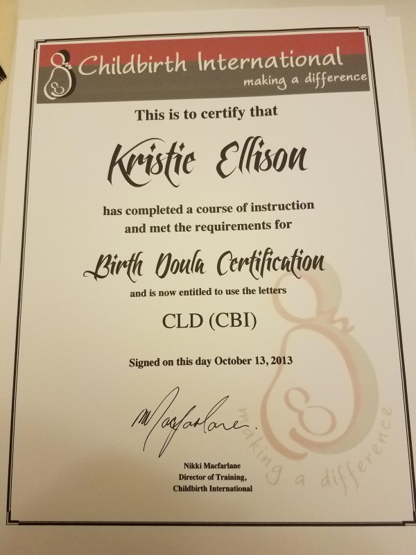 Certification