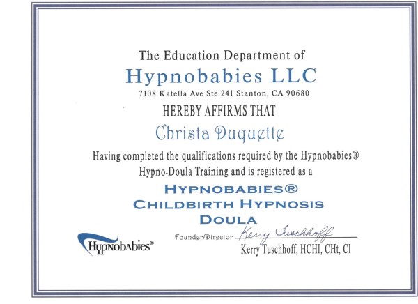 Certification