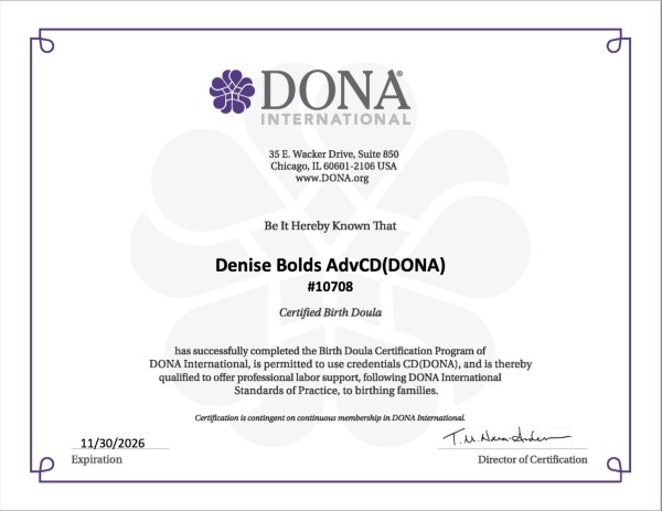 Certification