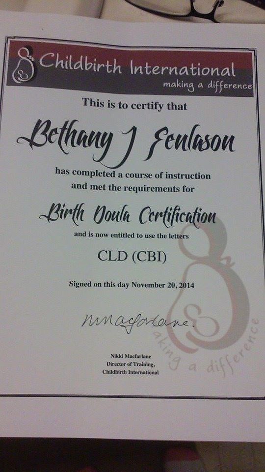 Certification