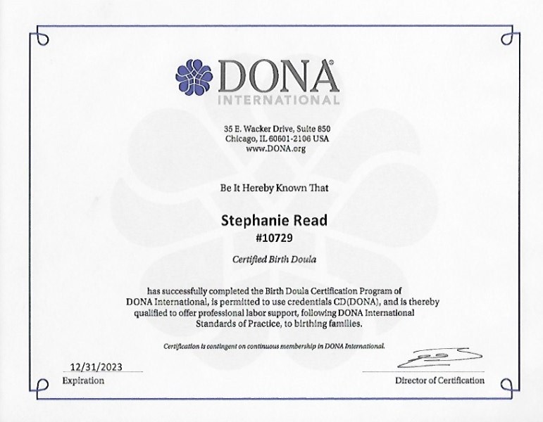 Certification