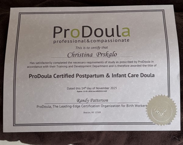 Certification